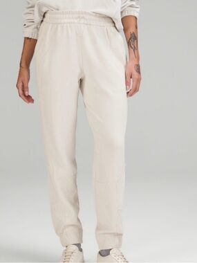lululemon athletica Women's Cream Track Joggers